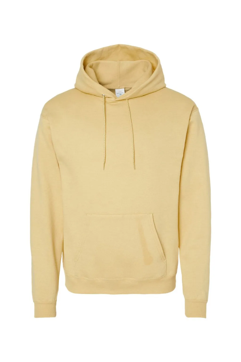 Hanes Sweat à capuche pour hommes EcoSmart Print Pro XP résistant aux boules de lavage avec poche kangourou - Or athlétique
