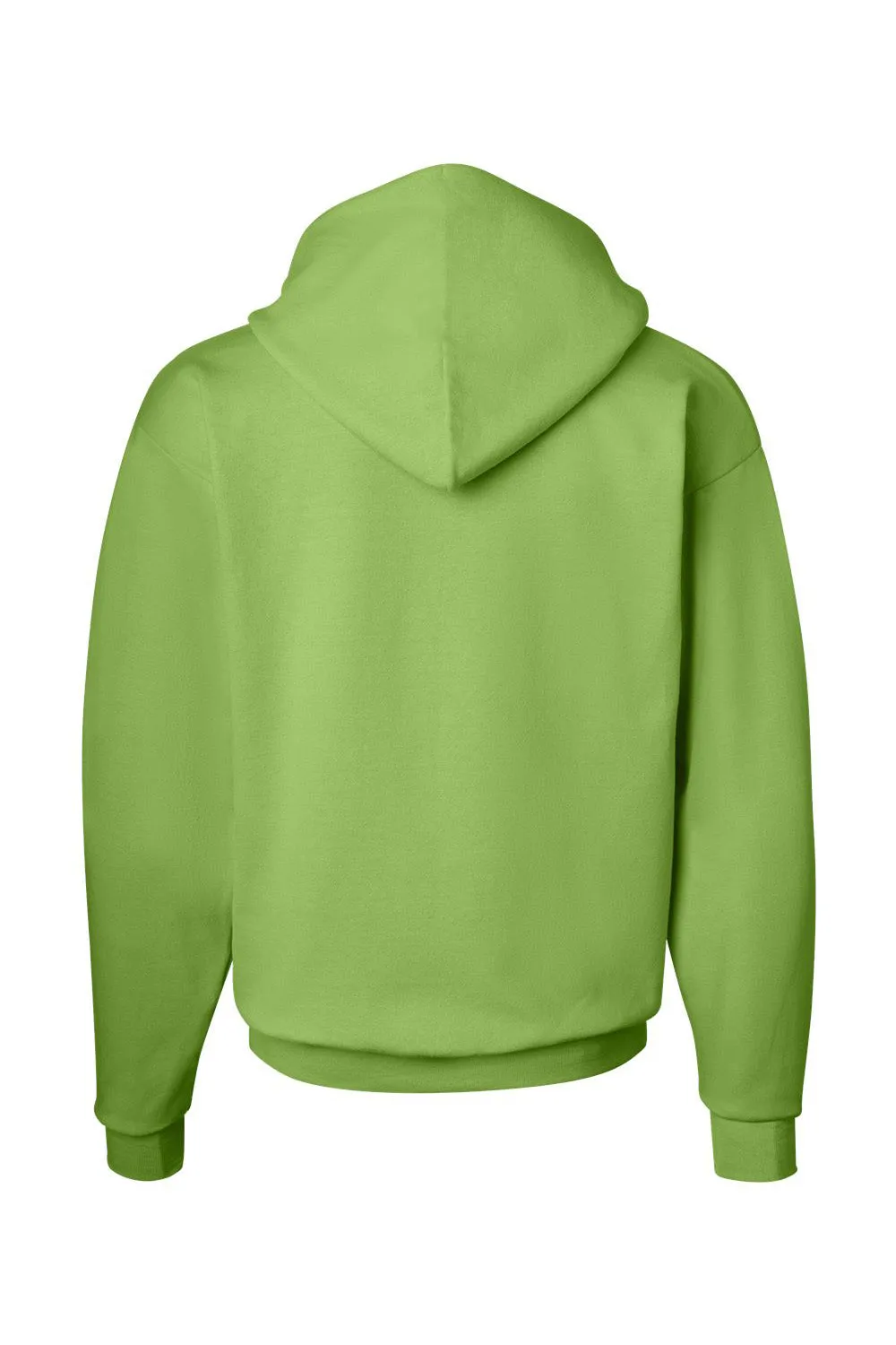 Hanes Sweat à capuche pour hommes EcoSmart Print Pro XP résistant aux boules de peluche avec poche kangourou - Vert lime