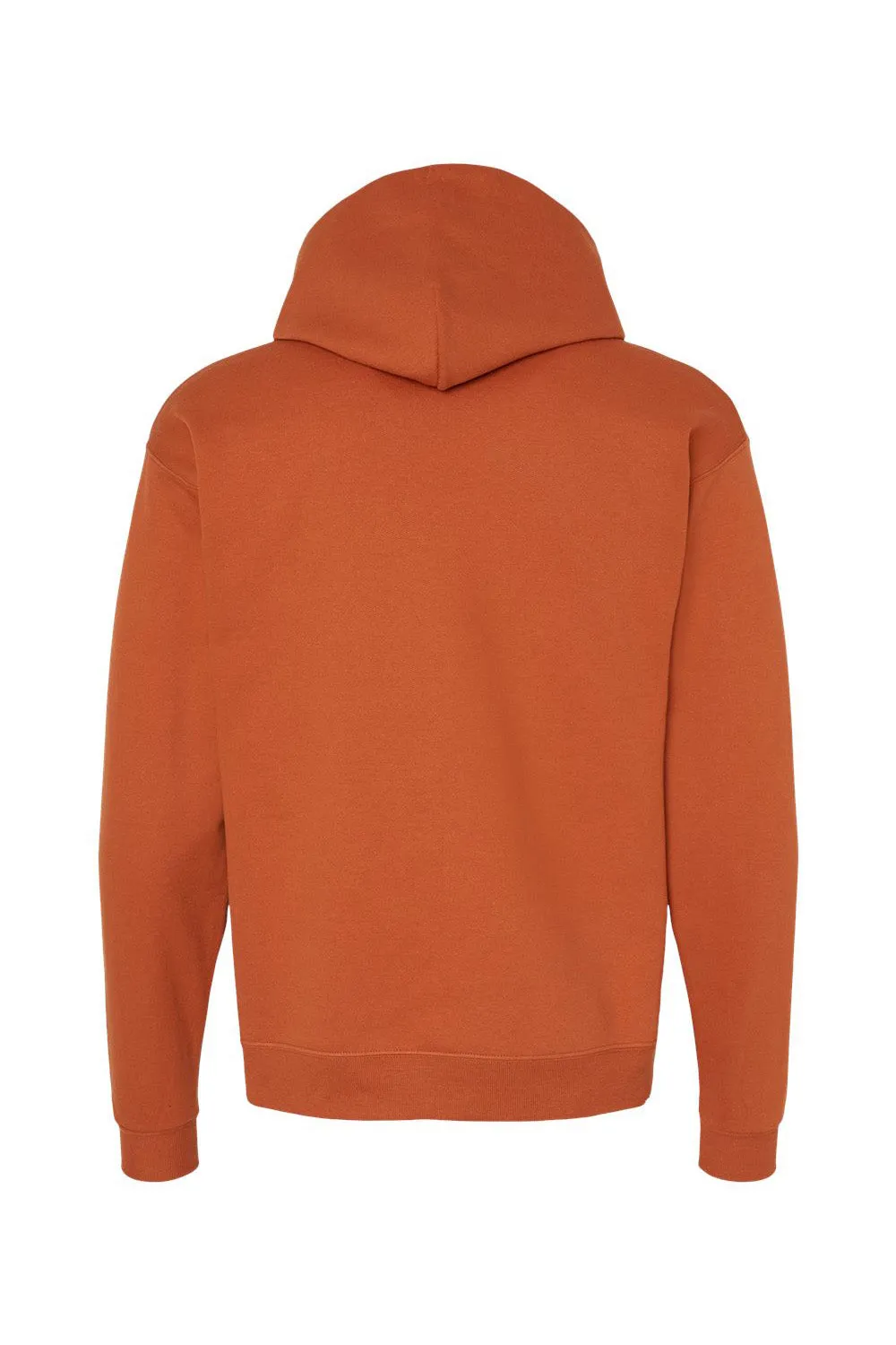 Hanes Sweat à capuche pour hommes EcoSmart Print Pro XP résistant aux boulochages avec poche kangourou - Orange Texas