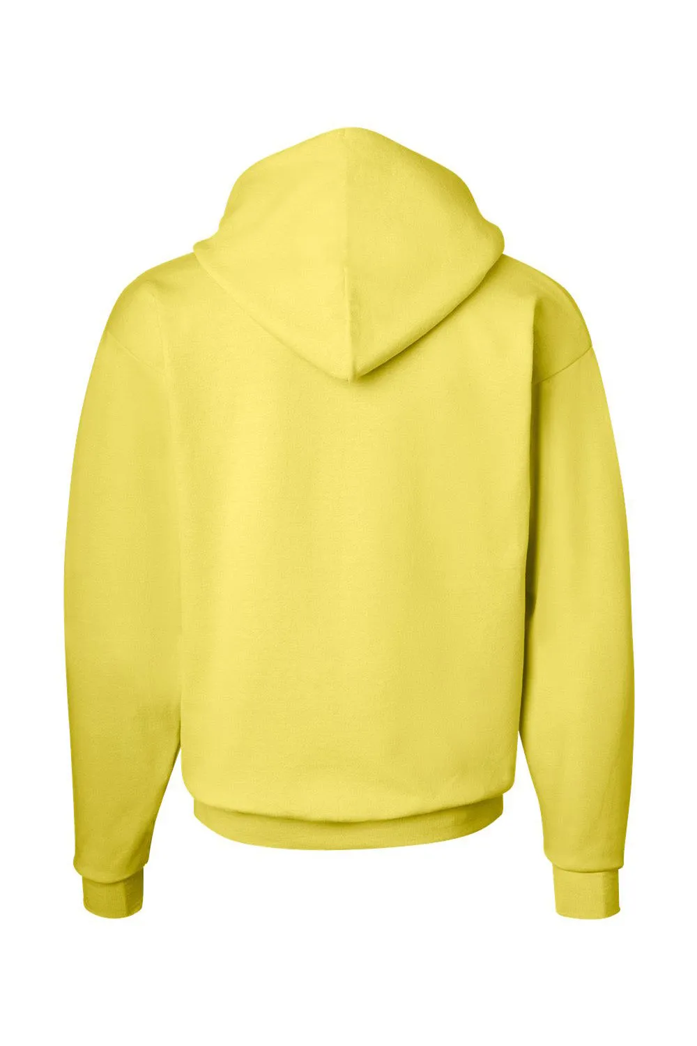Hanes Sweat à capuche pour hommes EcoSmart Print Pro XP résistant aux boules de peluche avec poche kangourou - Jaune