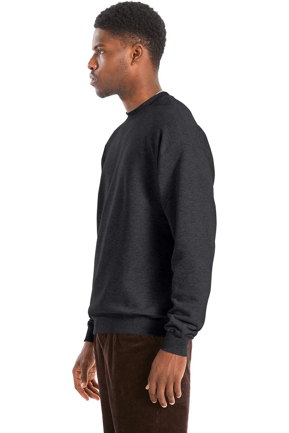 Hanes Sweat à capuche parfait pour hommes - Gris charbon chiné