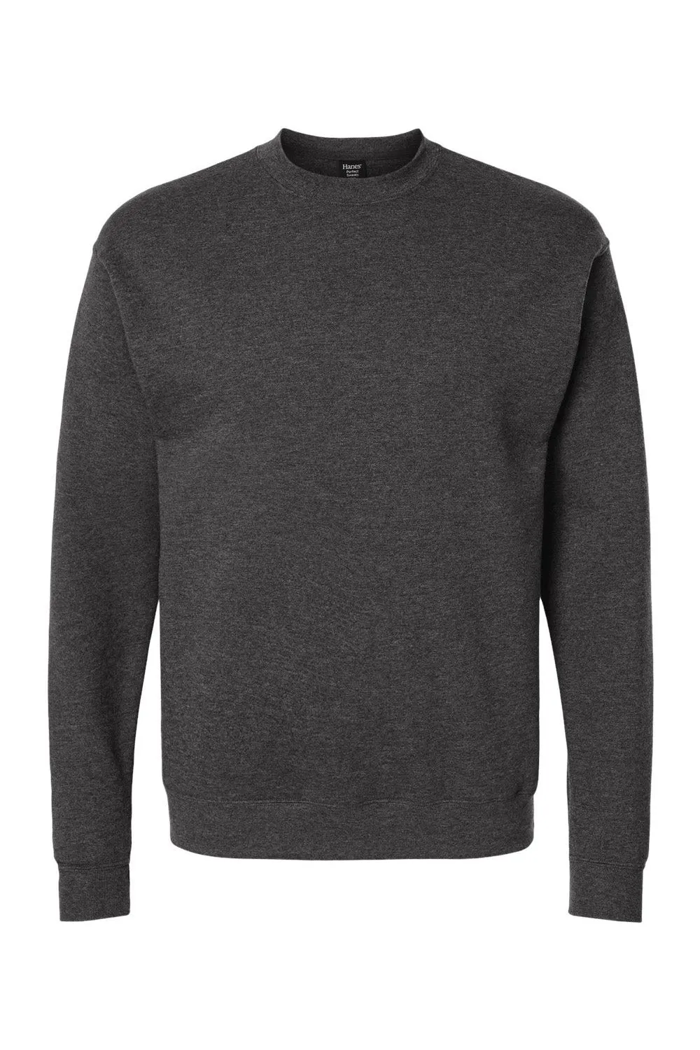 Hanes Sweat à capuche parfait pour hommes - Gris charbon chiné