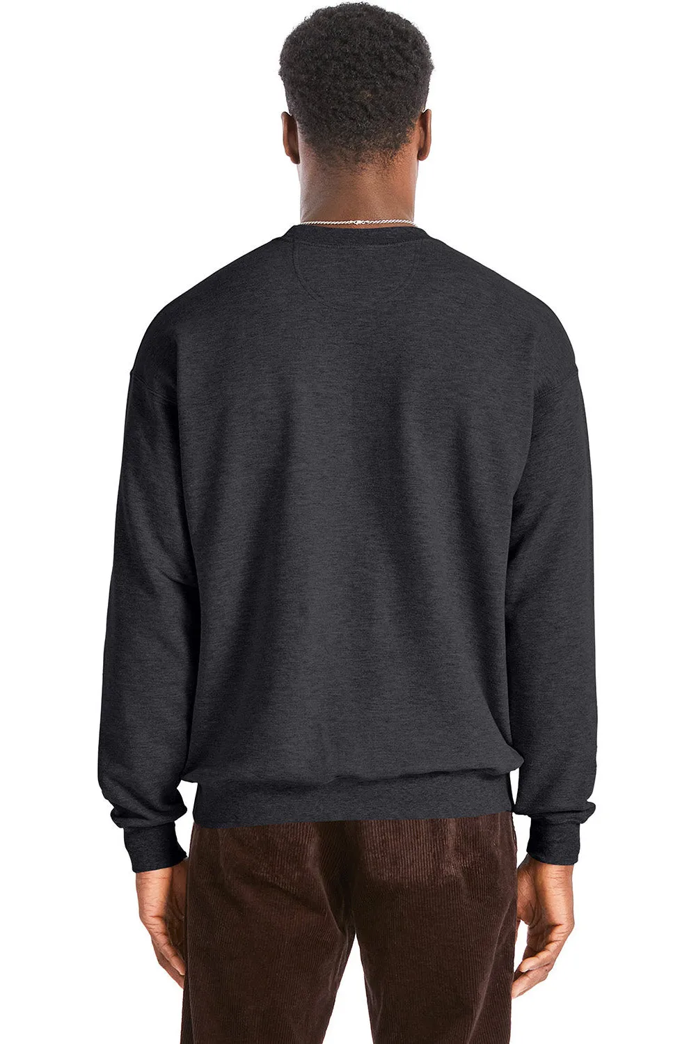 Hanes Sweat à capuche parfait pour hommes - Gris charbon chiné