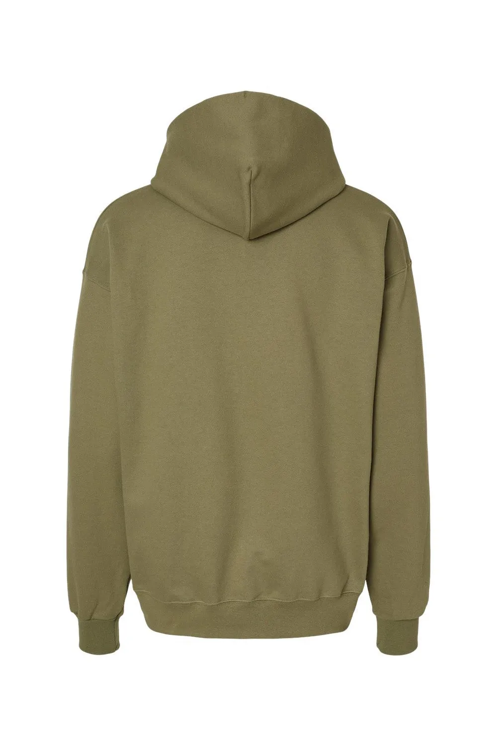 Hanes Sweat à capuche ultime en coton imprimé PrintPro XP résistant aux boulochages avec poche kangourou - Origan