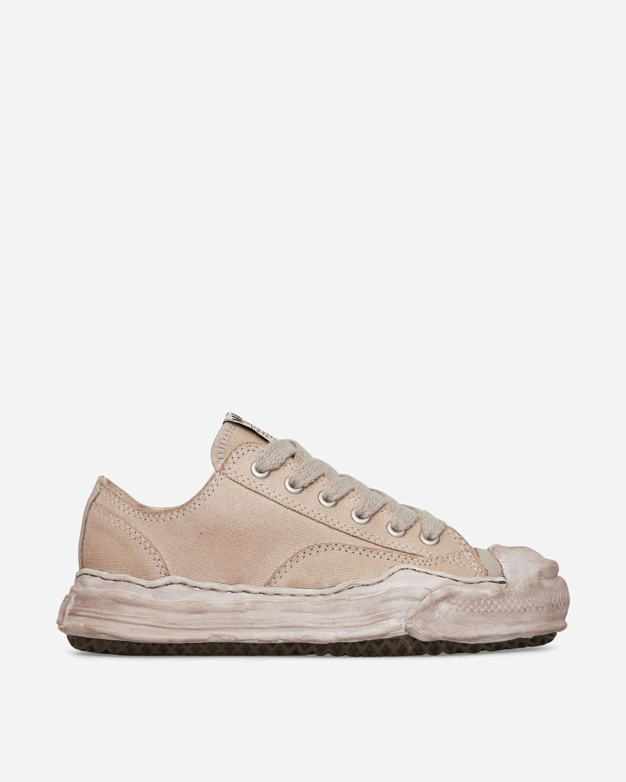 Hank OG Sole Sneakers Basses en Toile Surteinte Marron
