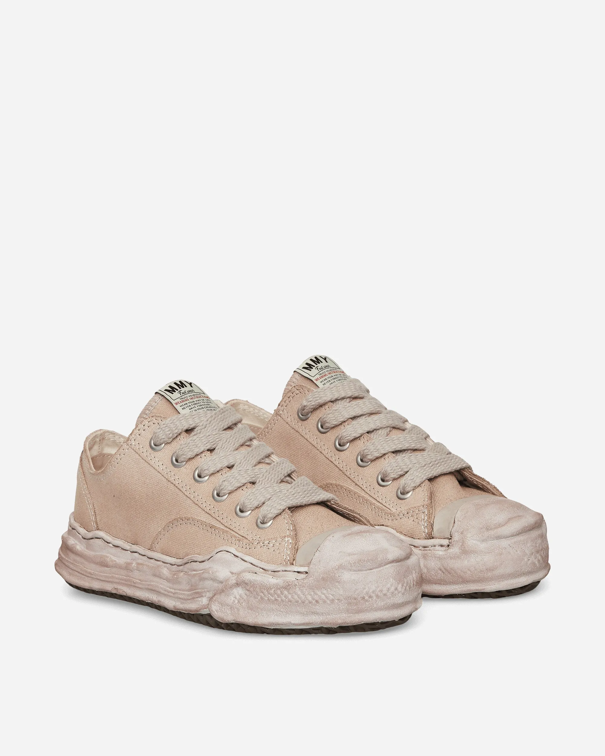 Hank OG Sole Sneakers Basses en Toile Surteinte Marron
