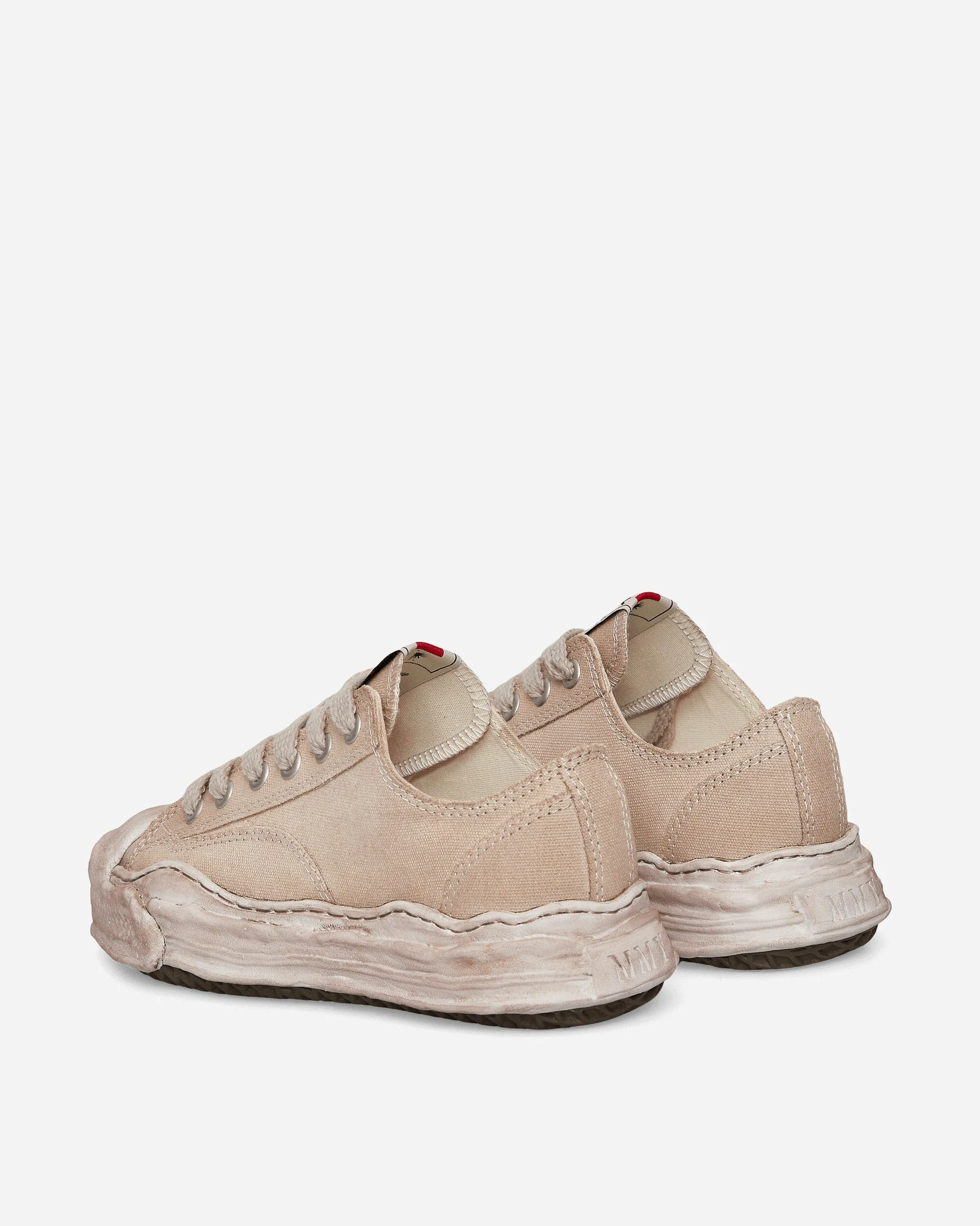 Hank OG Sole Sneakers Basses en Toile Surteinte Marron
