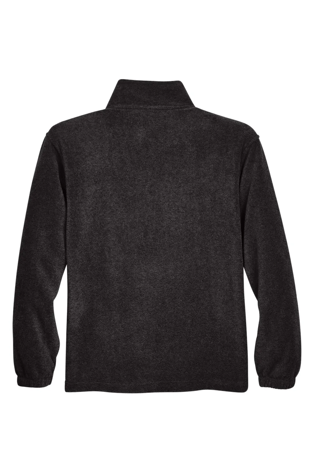 Pull à capuche 1/4 zip résistant aux pilules pour hommes Harriton avec poches - Noir
