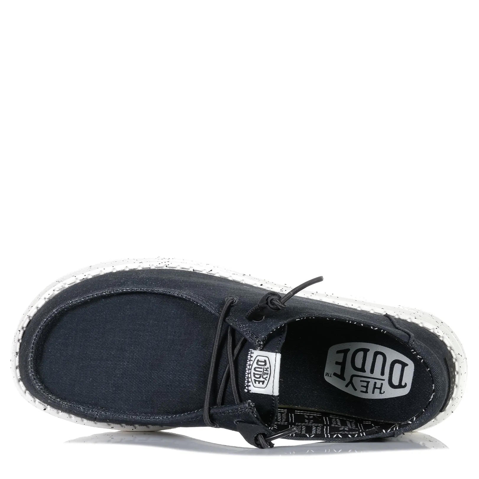 Hey Dude Femmes Wendy Stretch Toile Noir