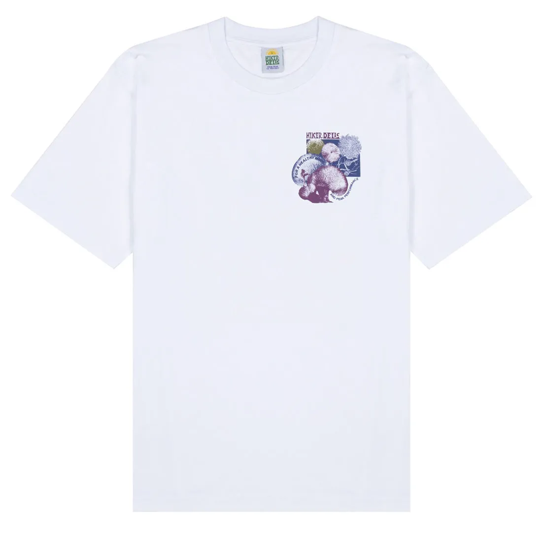T-shirt Hikerdelic Sporeswear Blanc à manches courtes