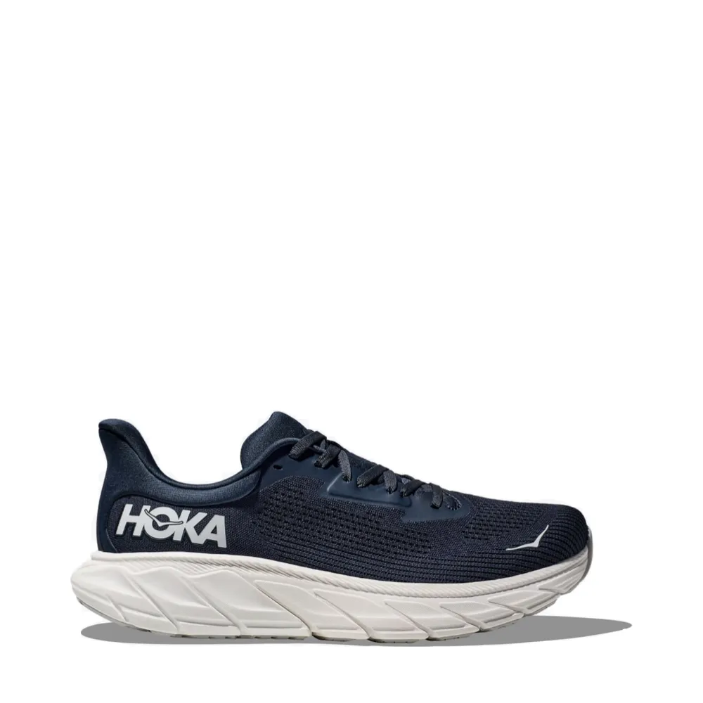 Hoka Arahi 7 pour Homme en Noir Spatial/Blanc
