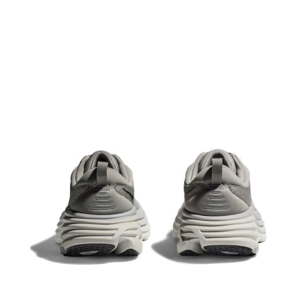 Chaussure de course Hoka Bondi 8 pour homme en Sharkskin/Harbor Mist