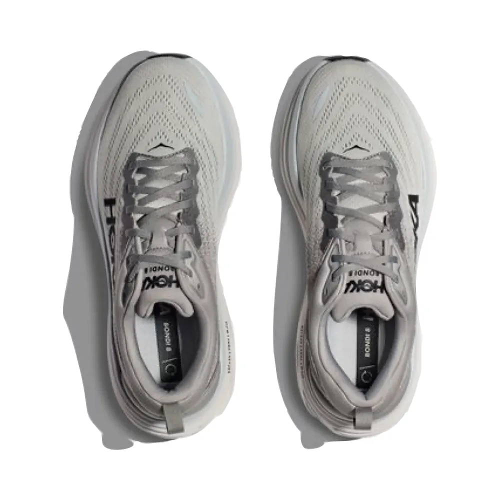 Chaussure de course Hoka Bondi 8 pour homme en Sharkskin/Harbor Mist