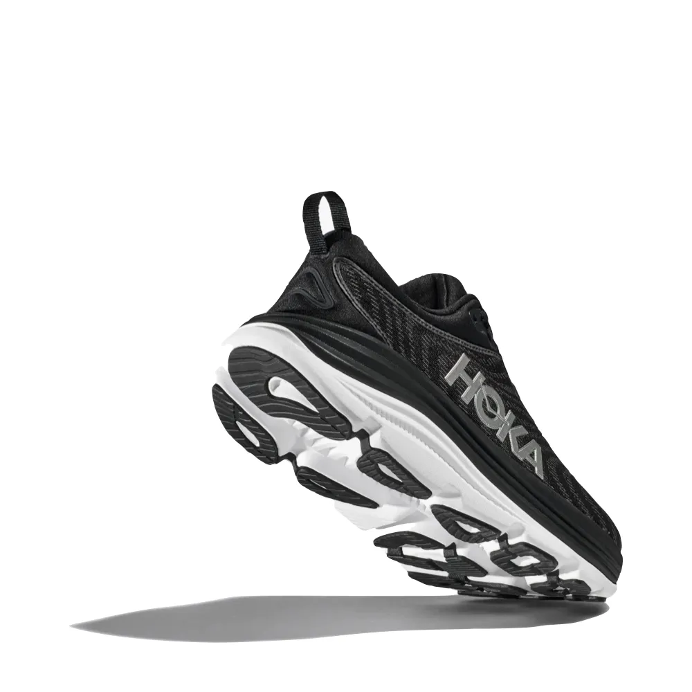 Chaussure de course Hoka Gaviota 5 pour homme en noir/blanc
