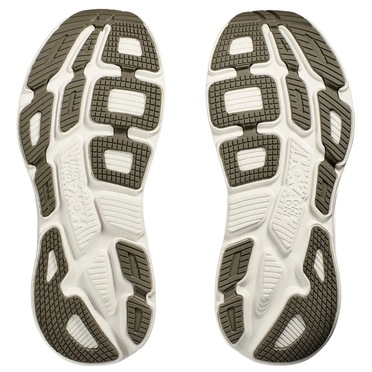 Hoka One One Bondi 7 Hommes Brume Olive/Blanc