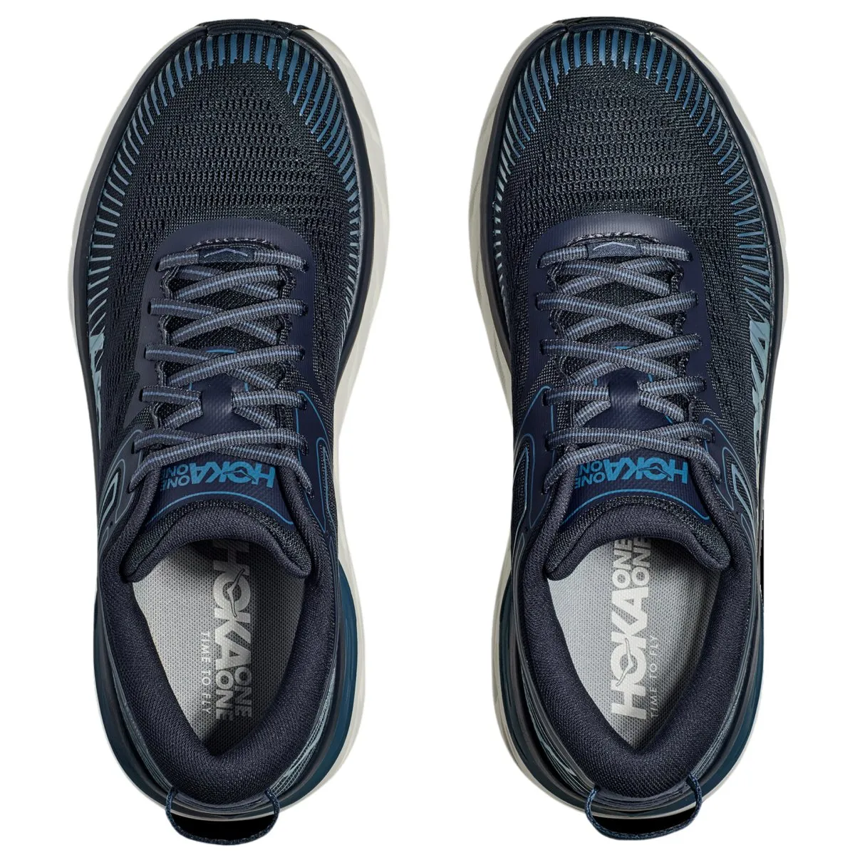Hoka One One Bondi 7 pour Homme Outerspace/Blanc