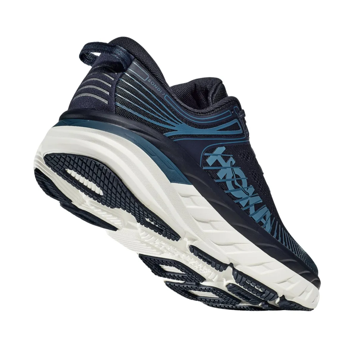 Hoka One One Bondi 7 pour Homme Outerspace/Blanc