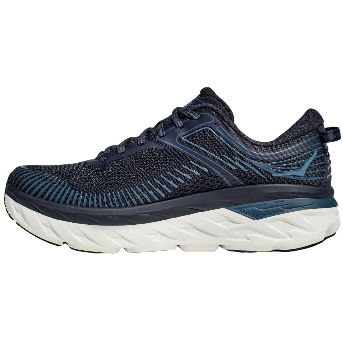 Hoka One One Bondi 7 pour Homme Outerspace/Blanc