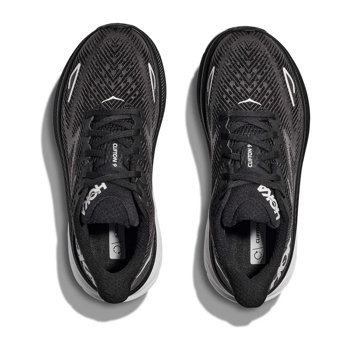 Hoka One One Clifton 9 Homme Noir/Blanc
