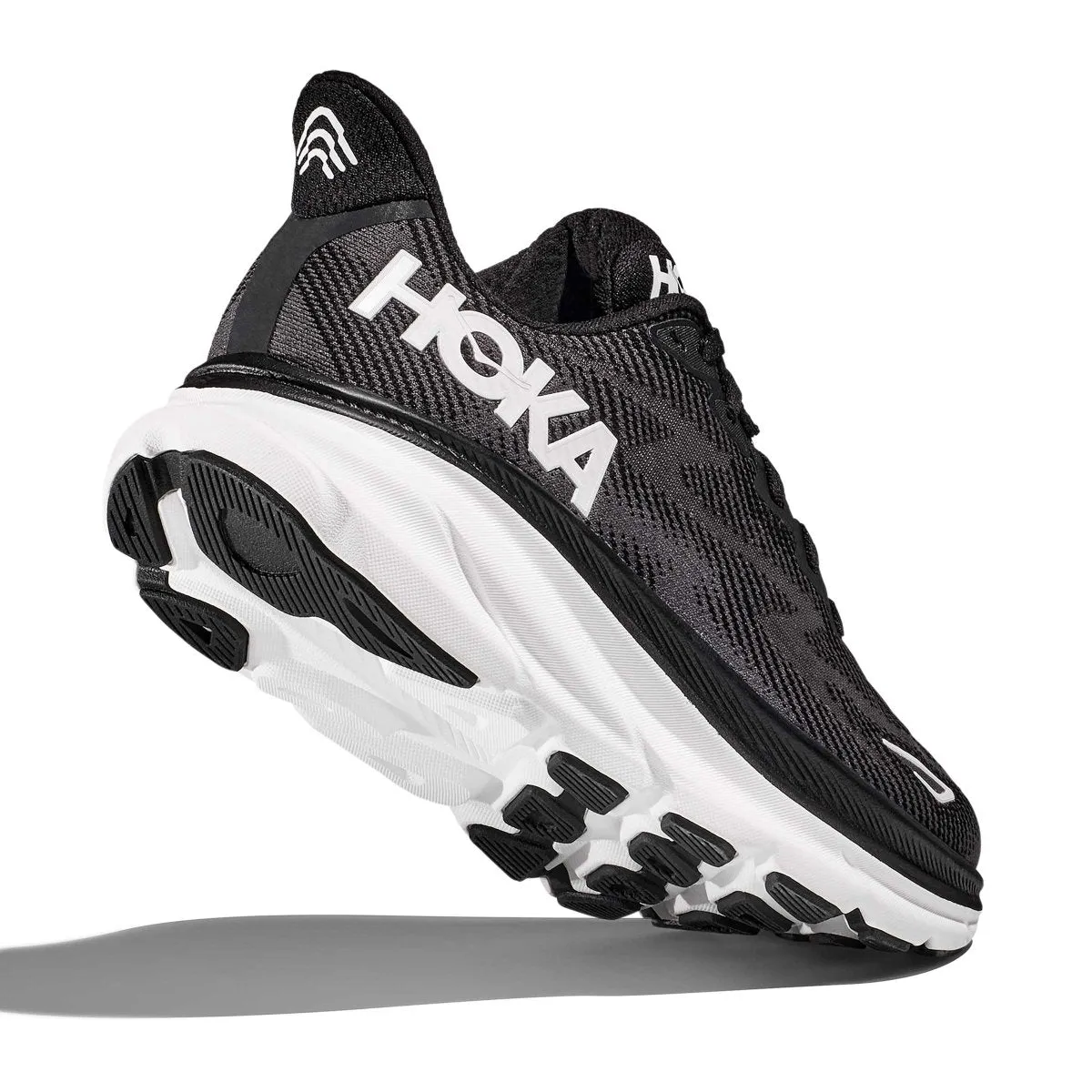 Hoka One One Clifton 9 Homme Noir/Blanc