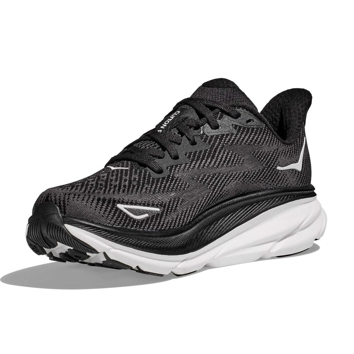 Hoka One One Clifton 9 Homme Noir/Blanc