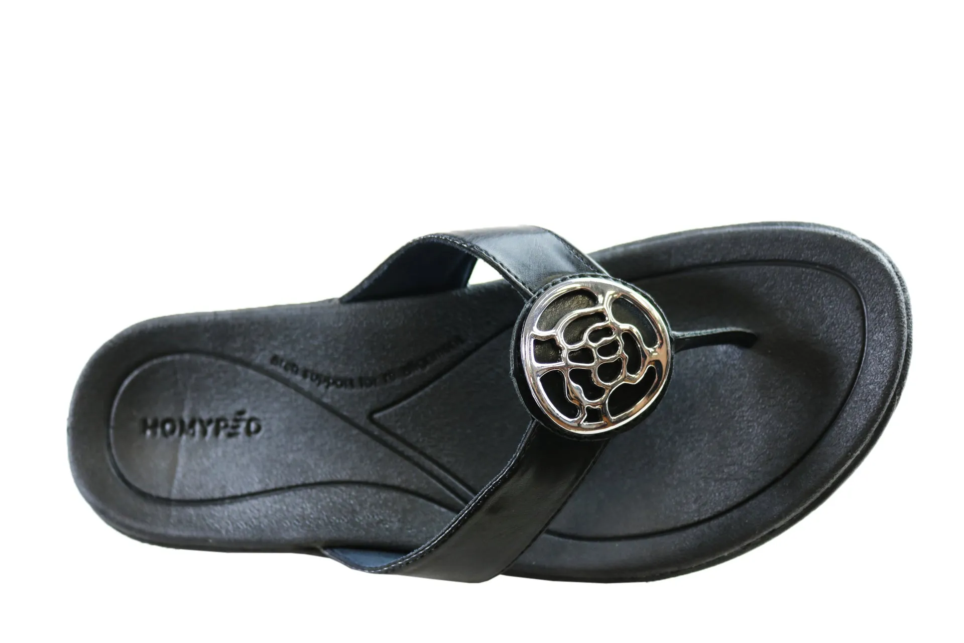 Homyped Udel Tongues Femme Confortables Avec Soutien Chaussures Homyped