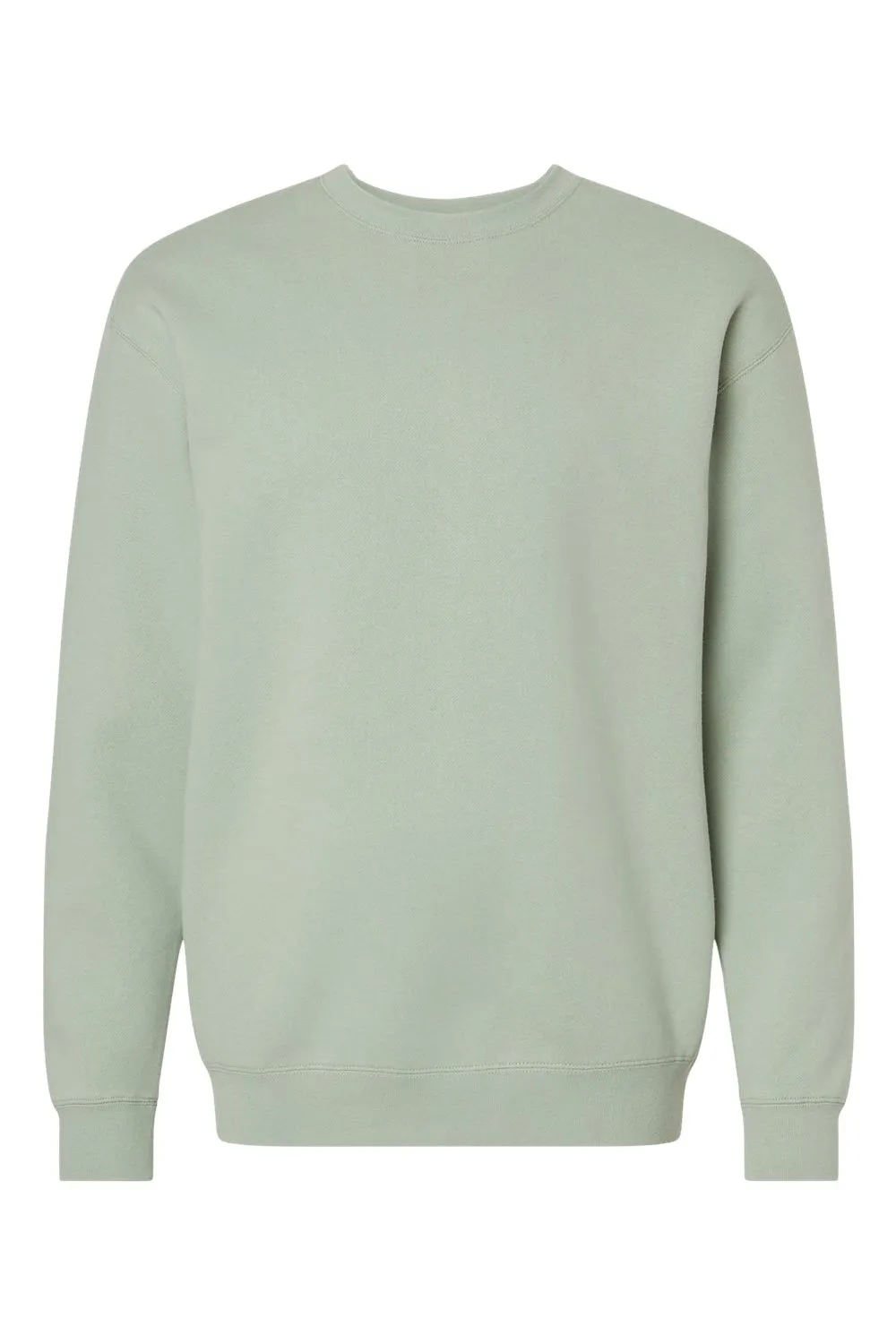 Pull à col rond pour hommes de la marque Independent Trading Company - Vert sauge poussiéreux