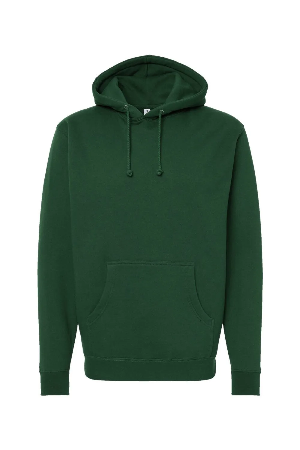 Veste à capuche indépendante pour hommes avec poche kangourou - Vert foncé