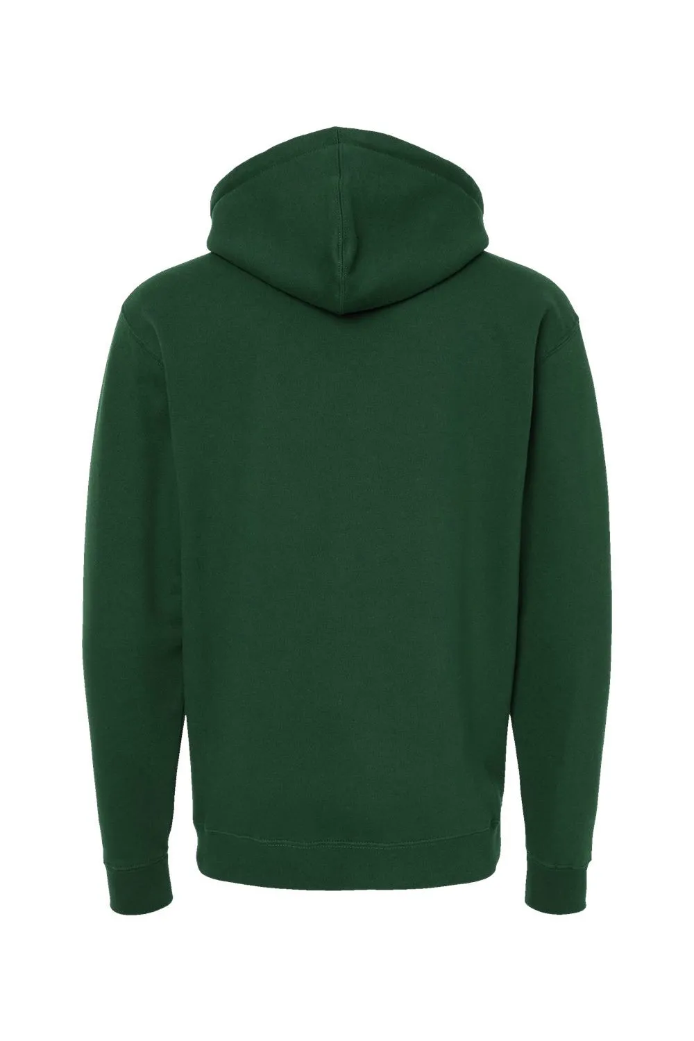 Veste à capuche indépendante pour hommes avec poche kangourou - Vert foncé