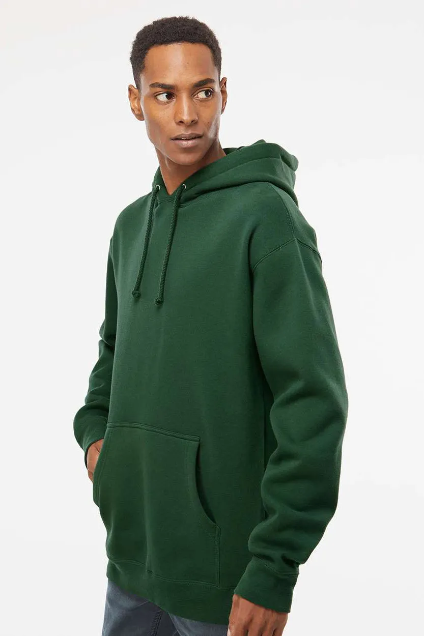 Veste à capuche indépendante pour hommes avec poche kangourou - Vert foncé