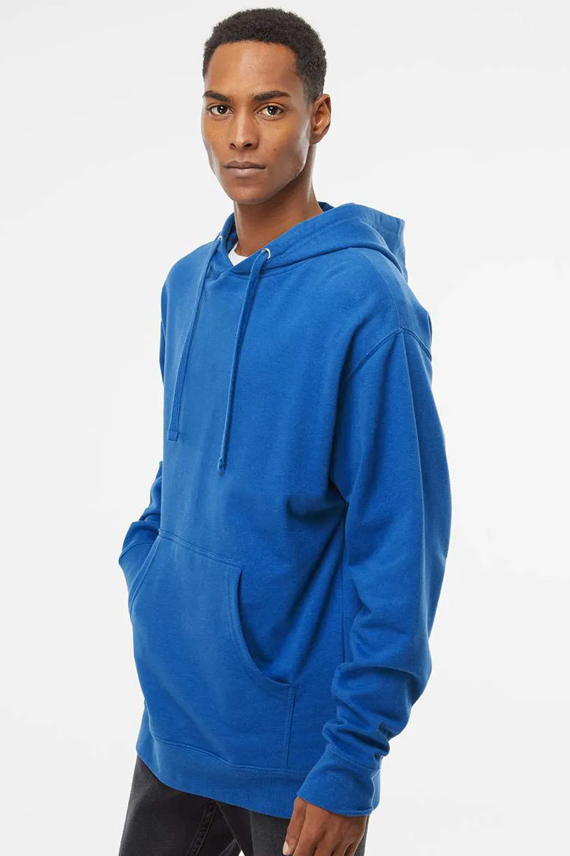 Veste à capuche indépendante pour hommes avec poche kangourou - Bleu royal