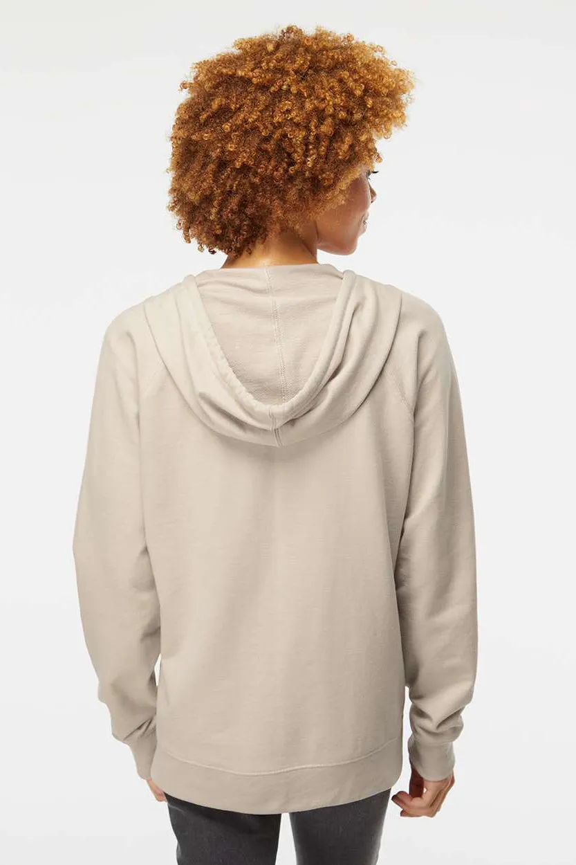 Veste à capuche indépendante pour hommes avec fermeture éclair complète et poches - Sable