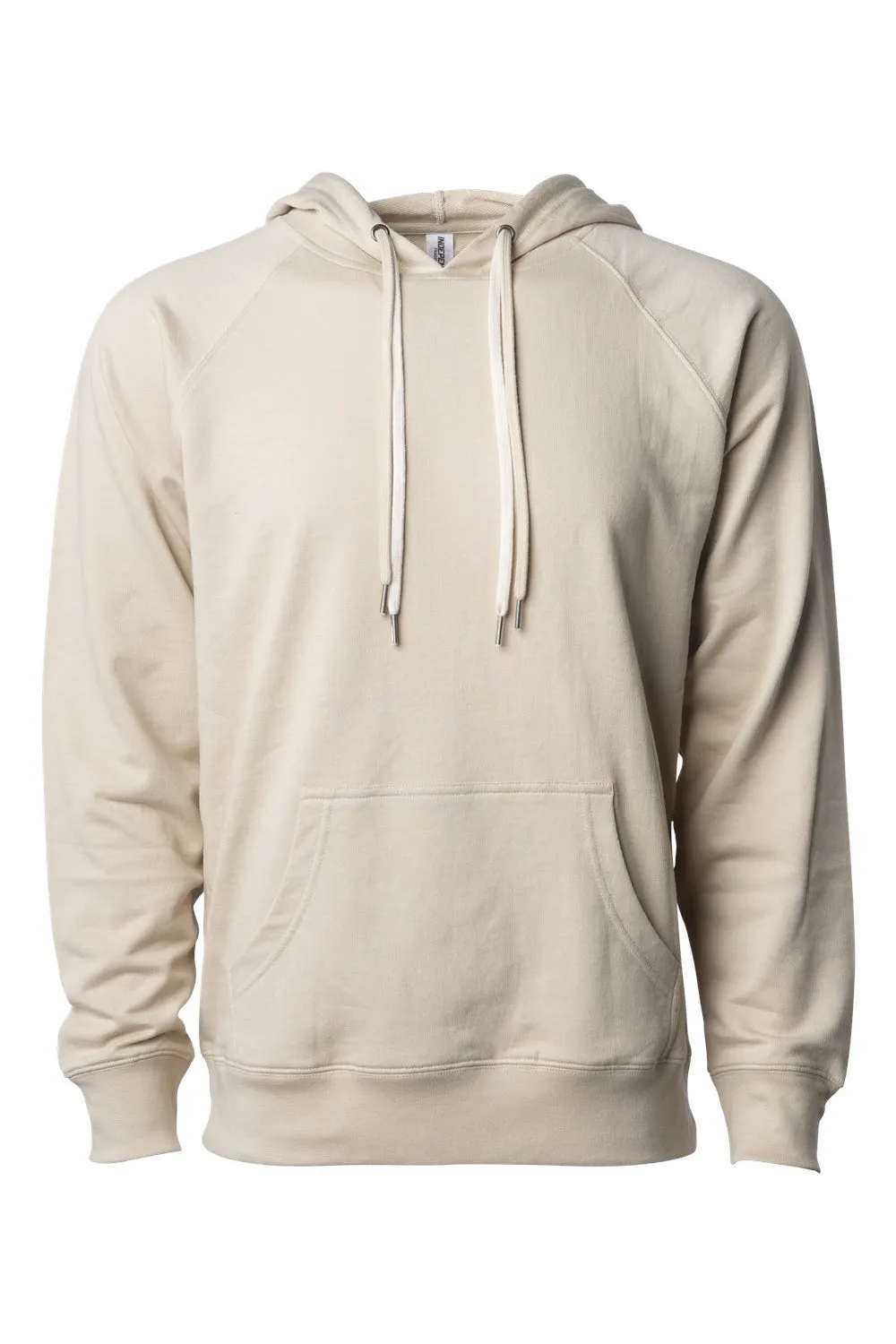 Veste à capuche indépendante pour hommes avec poche kangourou - Sable