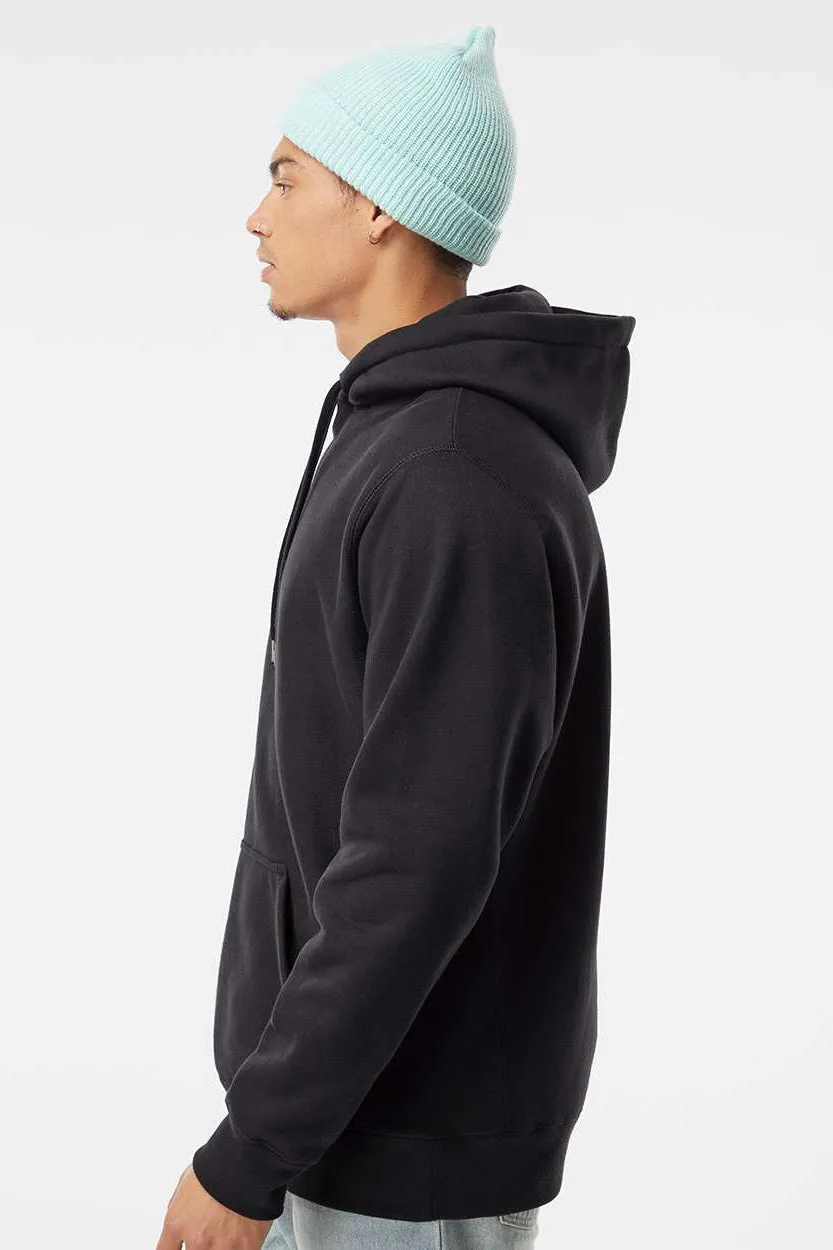 Veste à capuche avec poche kangourou pour hommes - Noir