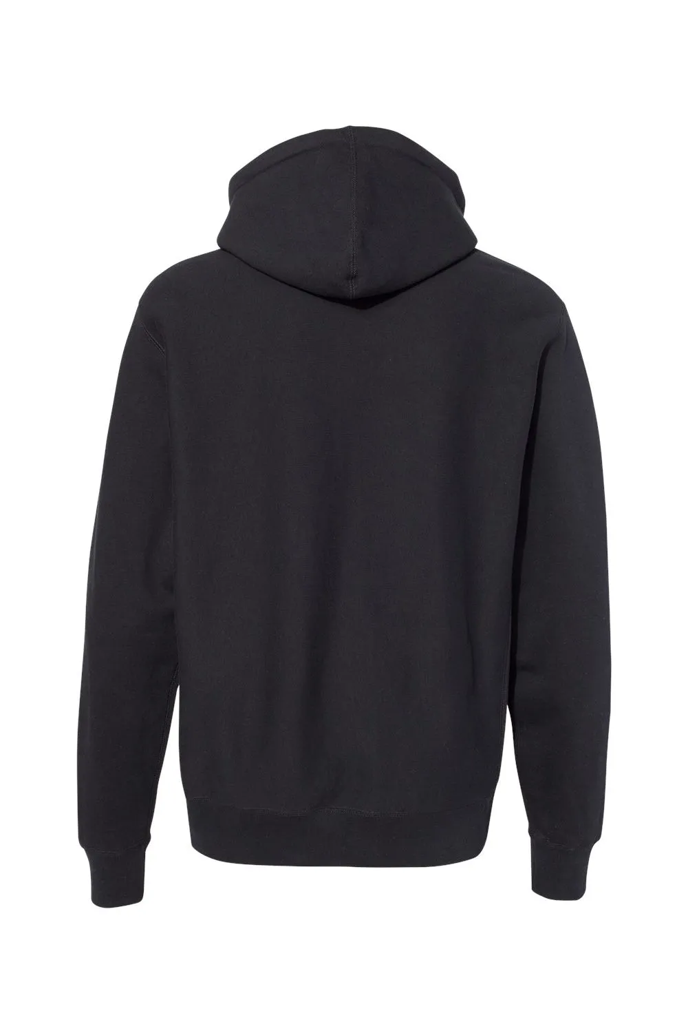 Veste à capuche avec poche kangourou pour hommes - Noir