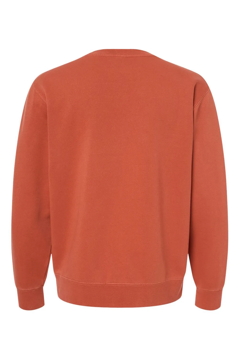 Independent Trading Company Sweat-shirt à col rond teinté au pigment pour hommes - Ambre