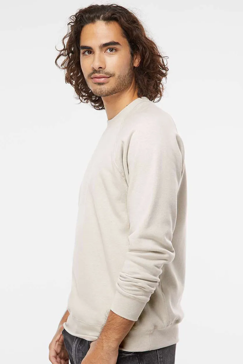 Independent Trading Company Sweat à Capuche Homme Spécial Blend avec Manches Raglan - Heather Stone