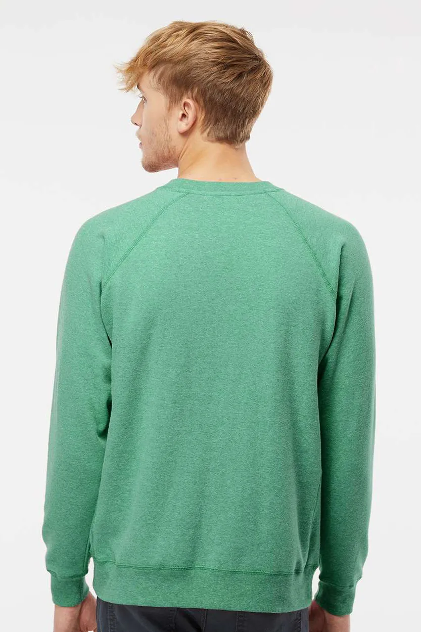 Veste à capuche indépendante pour hommes Special Blend avec manches raglan - Vert mer