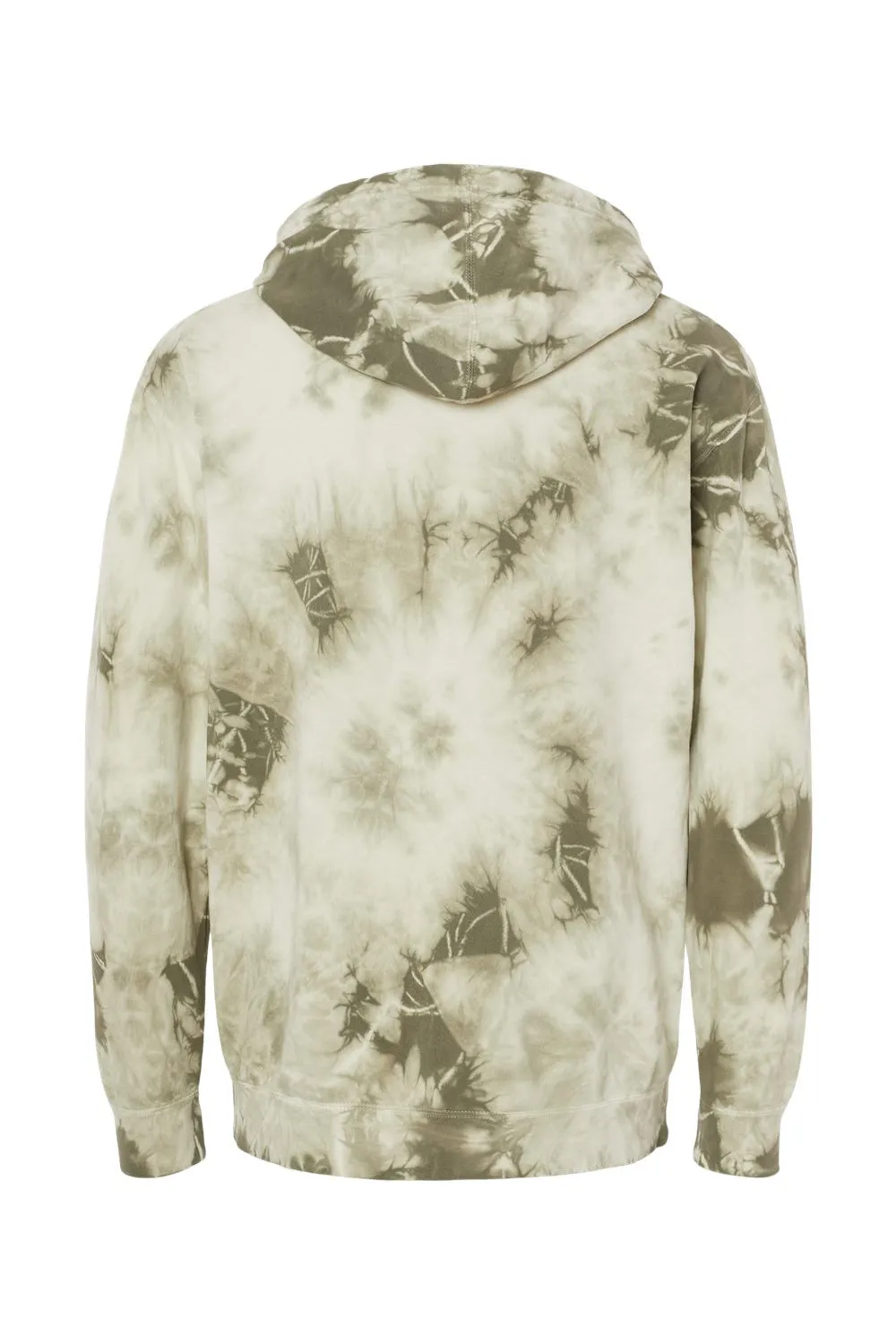 Independent Trading Company Sweat à capuche homme teint en réserve avec poche kangourou - Vert olive