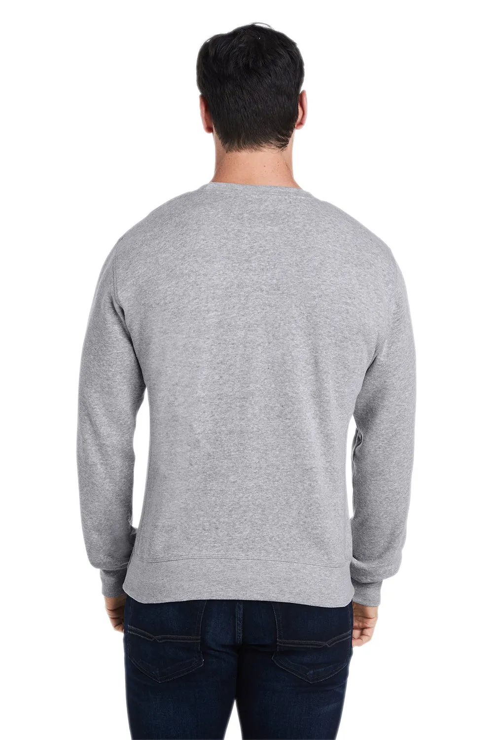 Pull à col rond pour homme J America - Gris mélangé trois tons