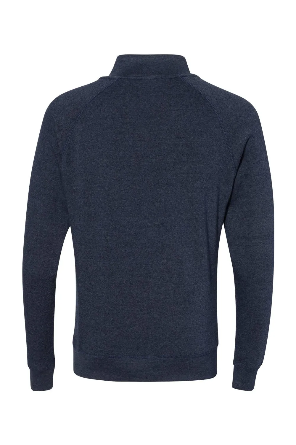 Pull à capuche en polaire pour homme J America avec poches et fermeture 1/4 - Bleu marine