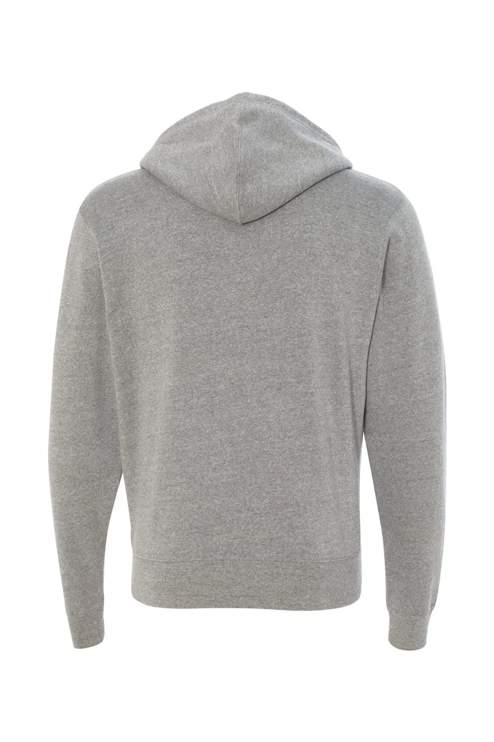 Pull à capuche en polaire pour homme J America avec fermeture éclair complète et poches - Gris