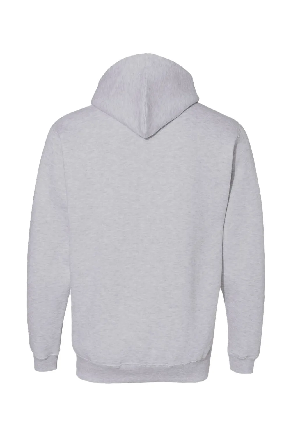 J America Sweat à capuche en polaire premium pour hommes avec poche kangourou - Gris Oxford