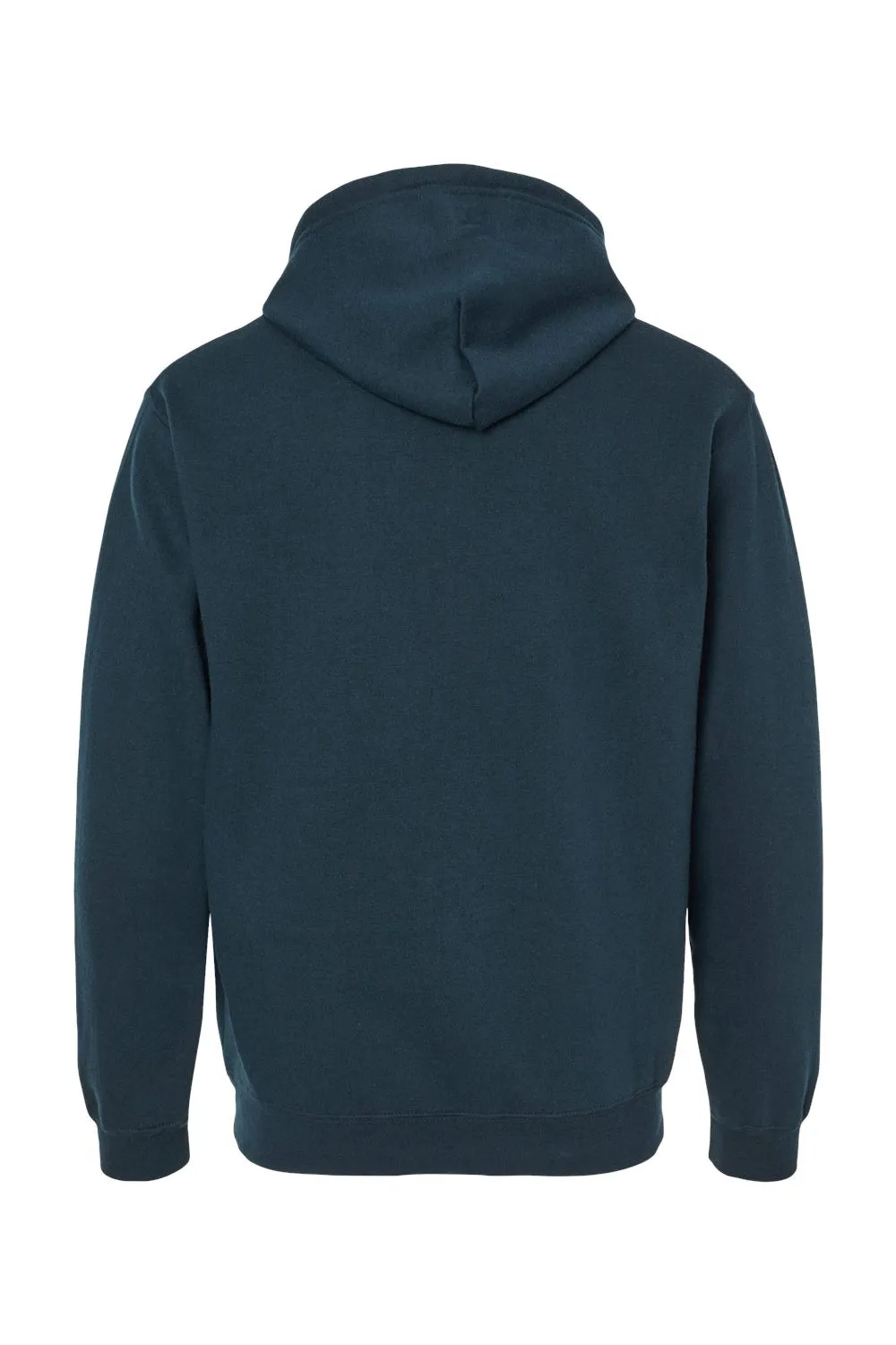 J America Sweat à capuche en polaire pour hommes avec poche kangourou - Bleu marine