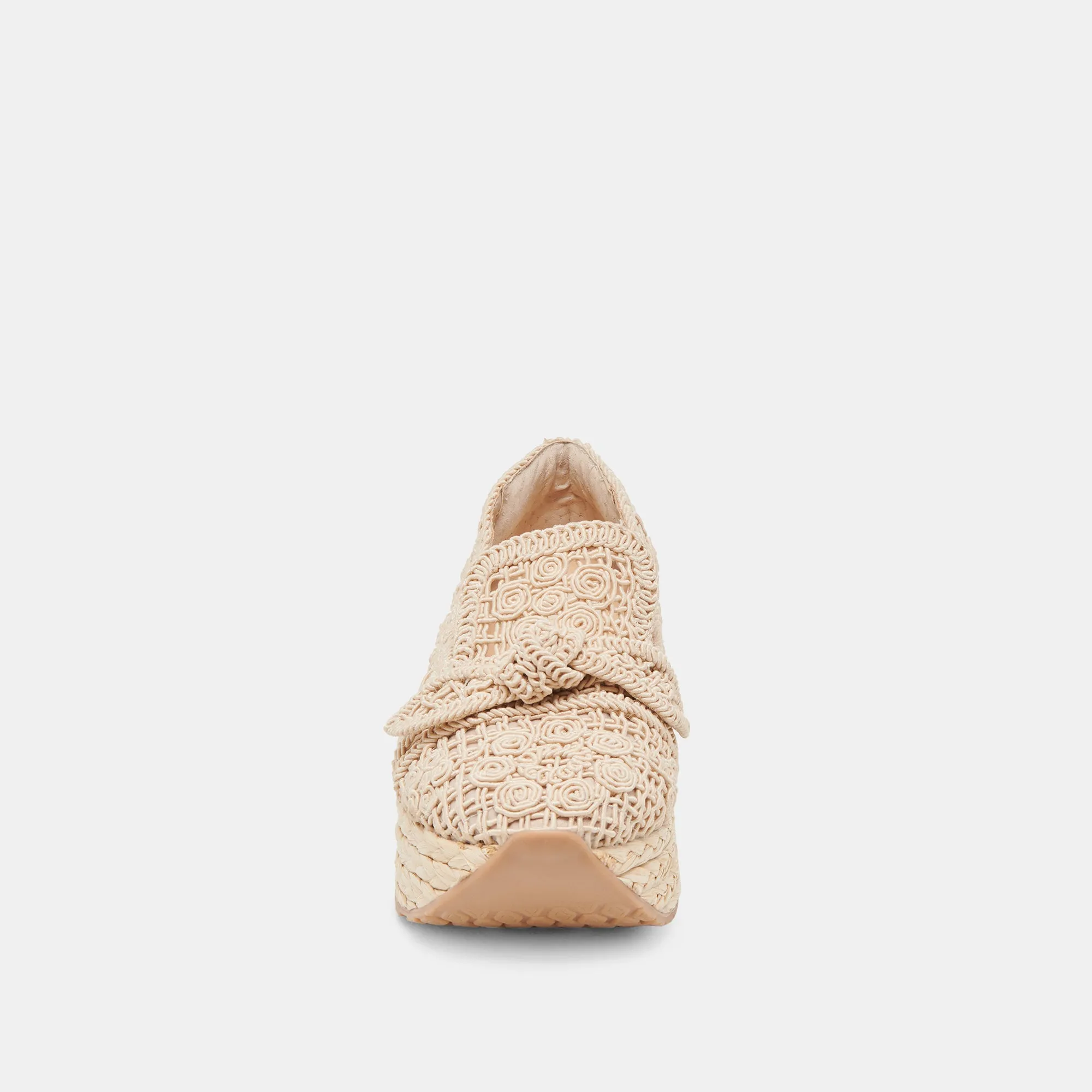 JAKA SNEAKERS NATURAL MACRAMÉ
