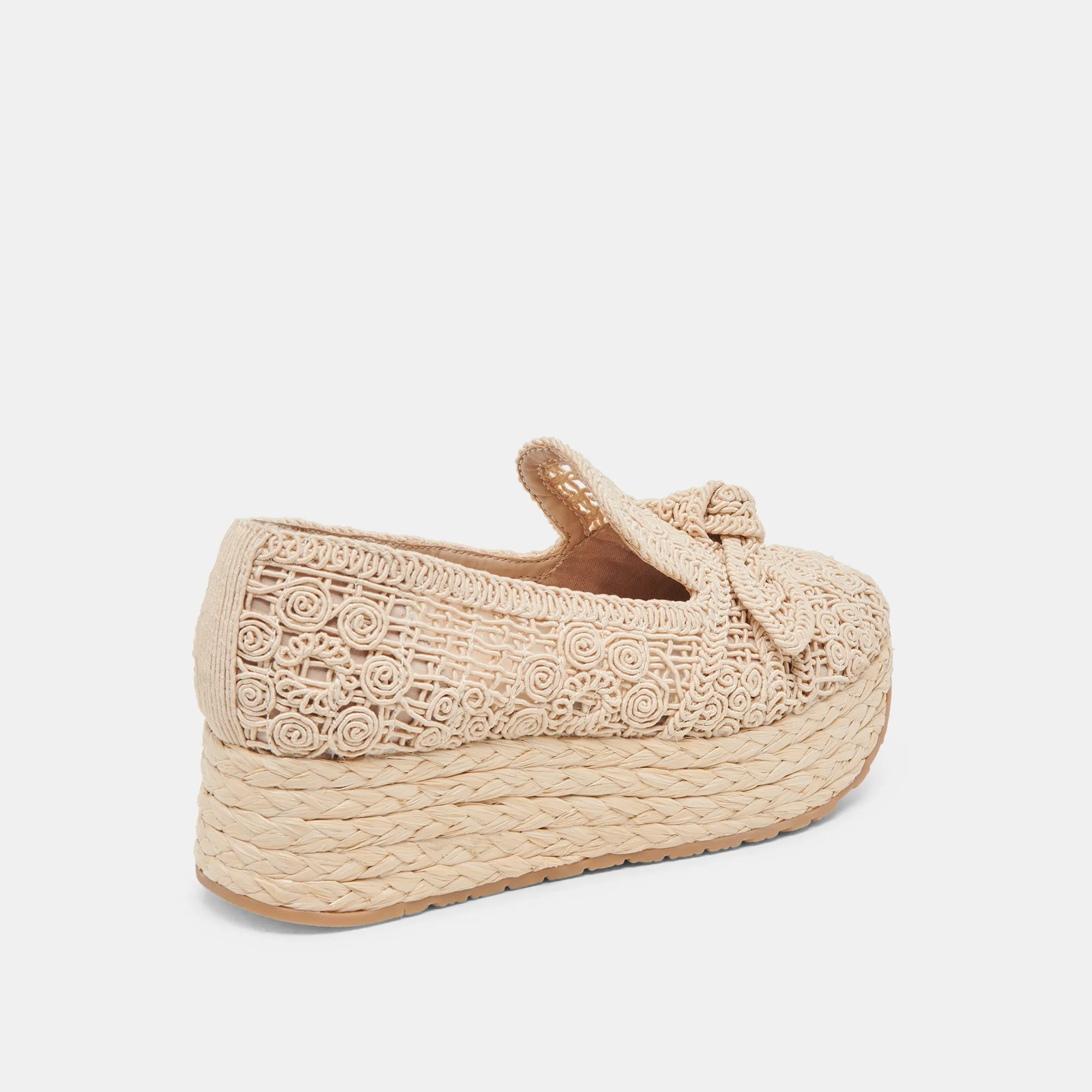 JAKA SNEAKERS NATURAL MACRAMÉ