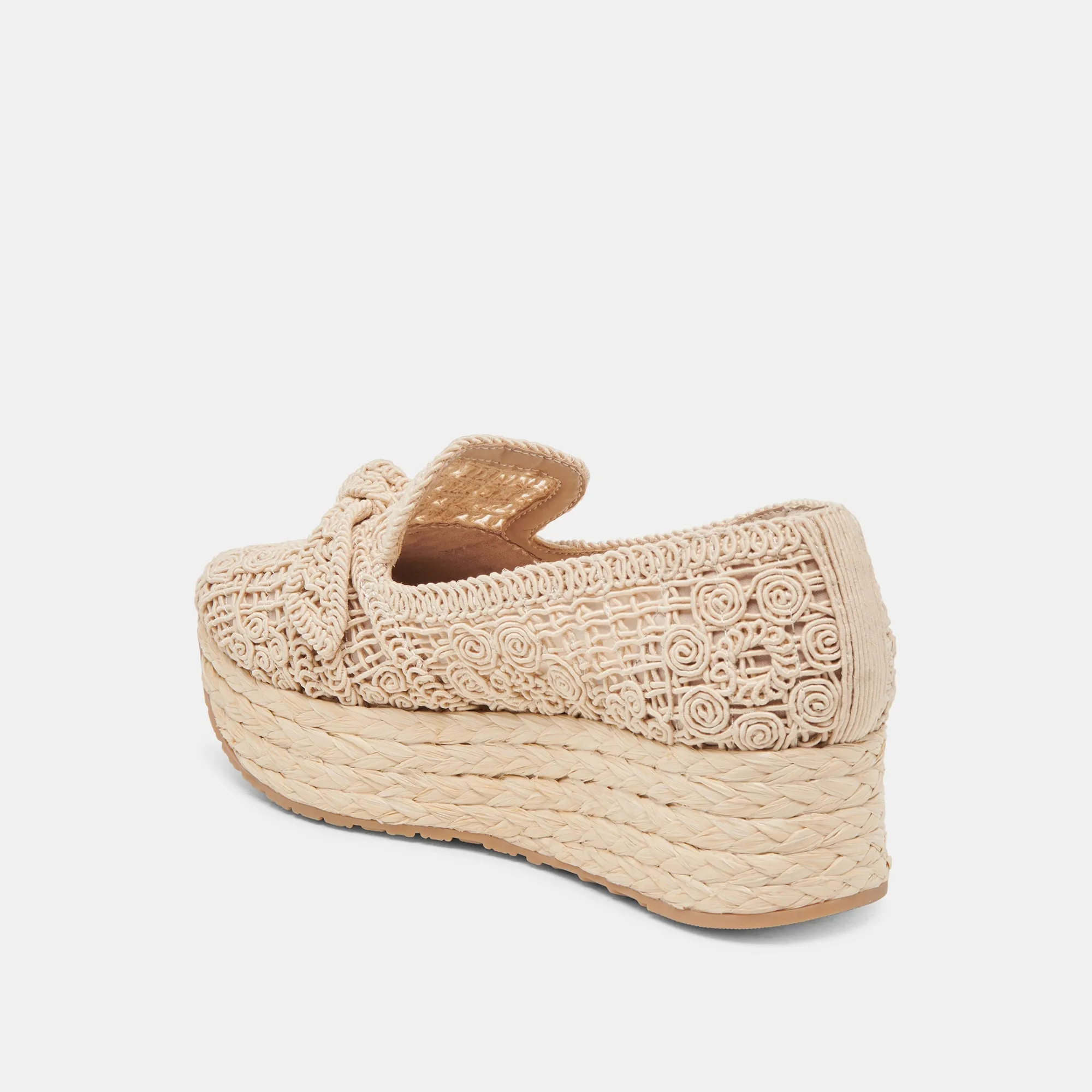 JAKA SNEAKERS NATURAL MACRAMÉ