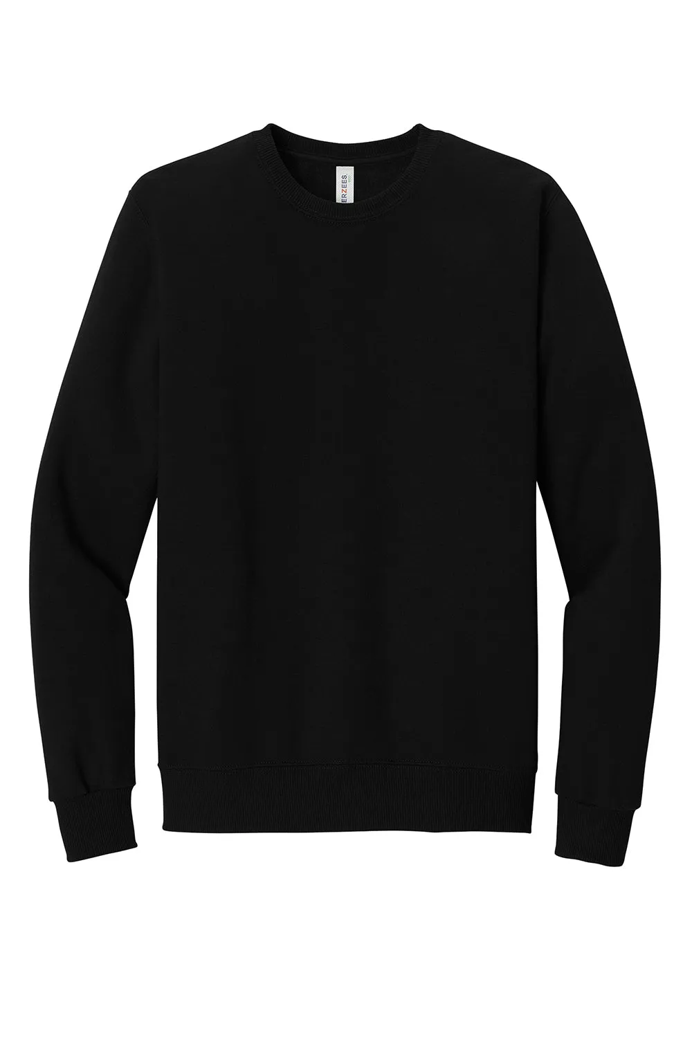Jerzees Sweat-shirt à col rond pour hommes Eco Premium absorbant l'humidité - Noir encre