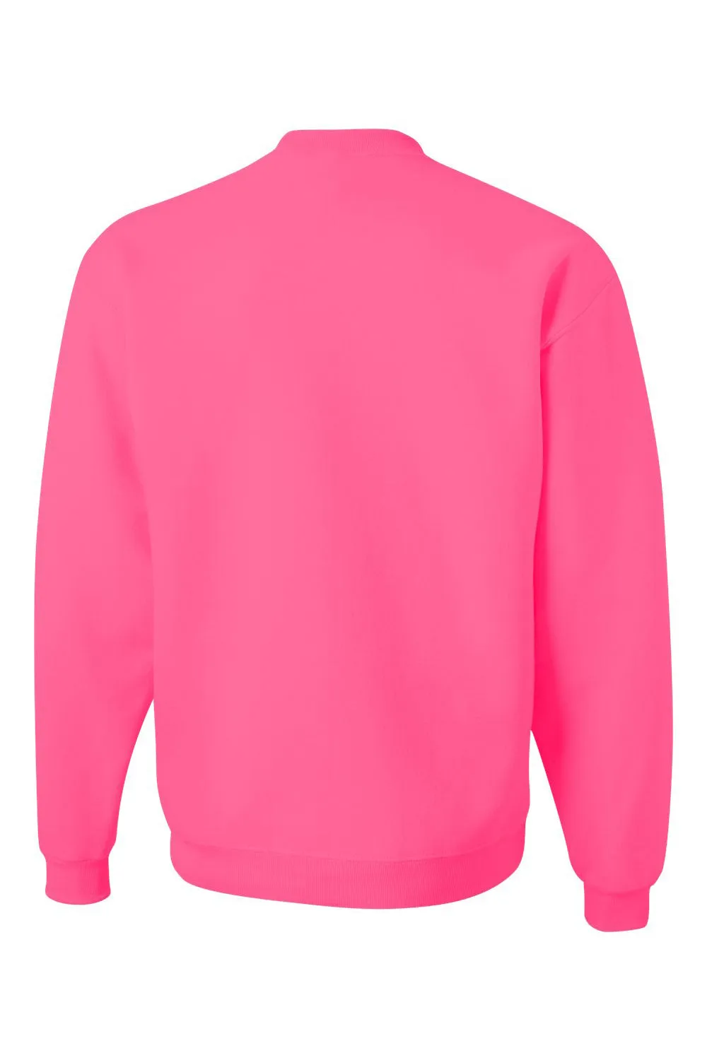 Jerzees Sweat-shirt à capuche en polaire NuBlend pour hommes - Rose fluo