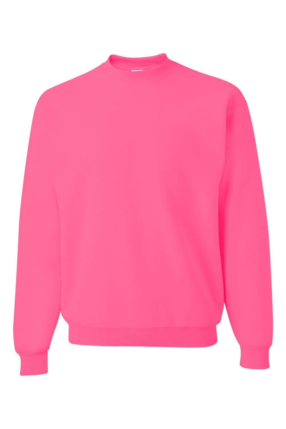 Jerzees Sweat-shirt à capuche en polaire NuBlend pour hommes - Rose fluo